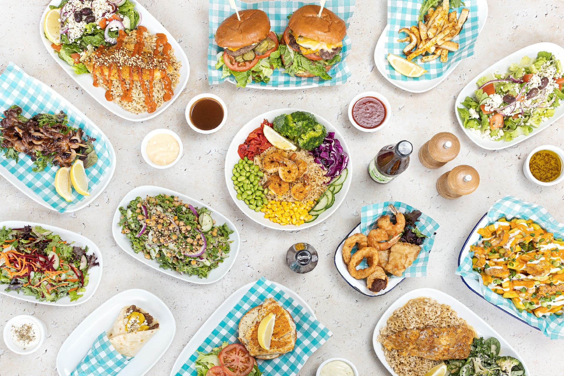 Fresh seafood platter at Gold Coast seafood restaurant